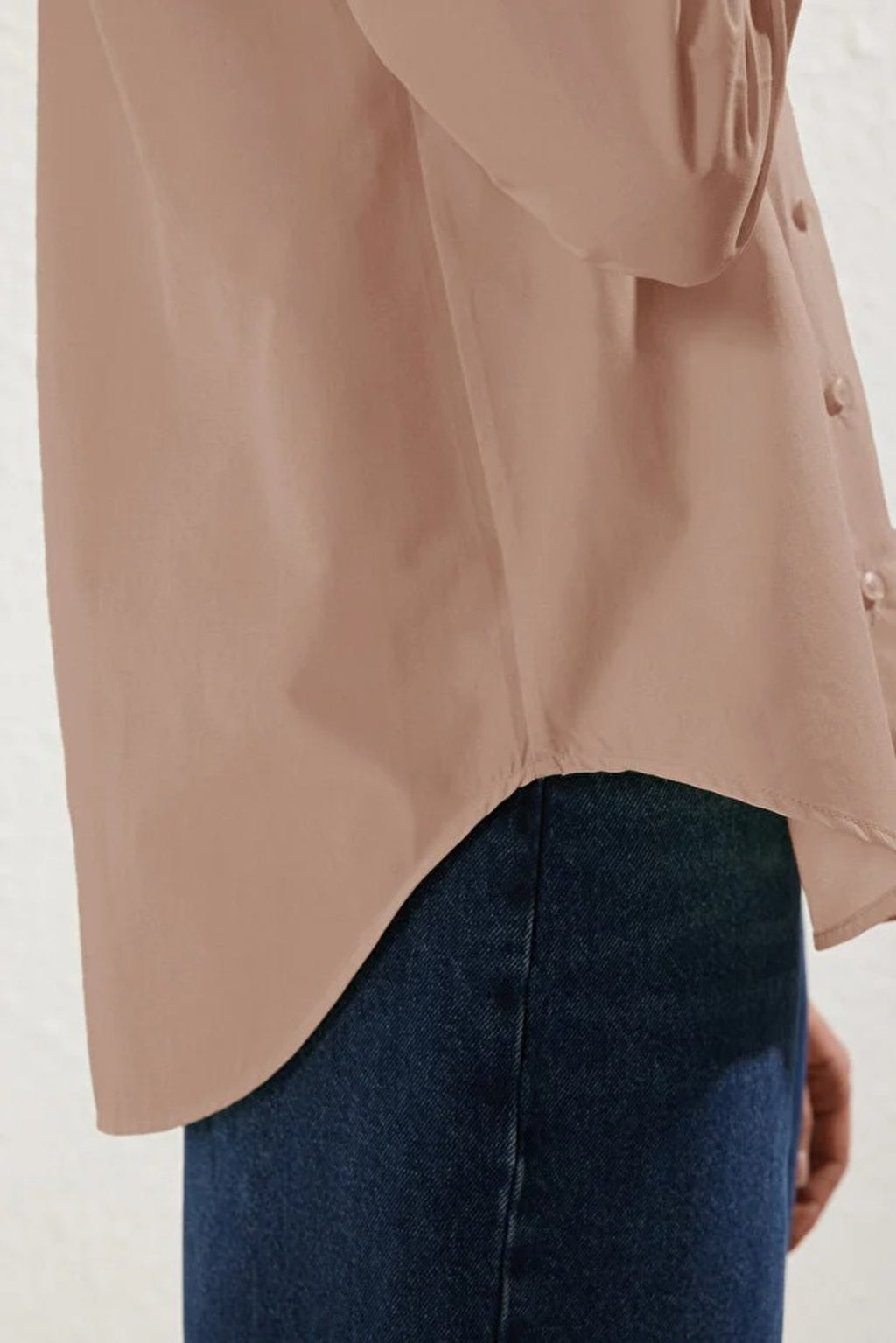 Loose Fit Cotton Woven Shirt