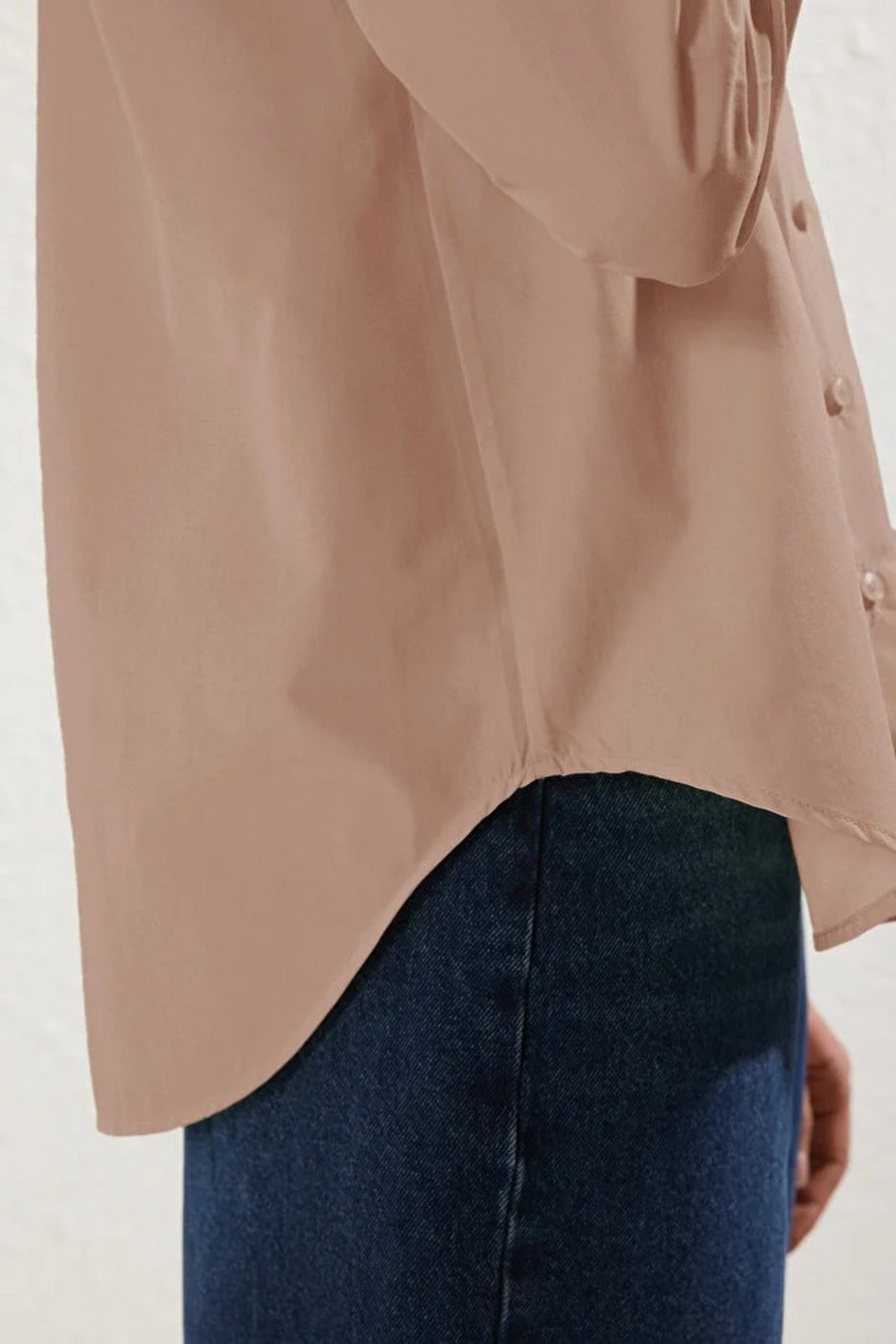 Loose Fit Cotton Woven Shirt