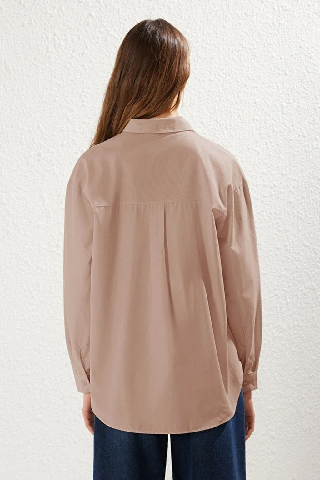 Loose Fit Cotton Woven Shirt