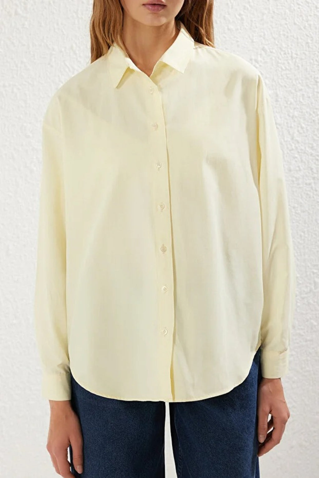 Loose Fit Cotton Woven Shirt
