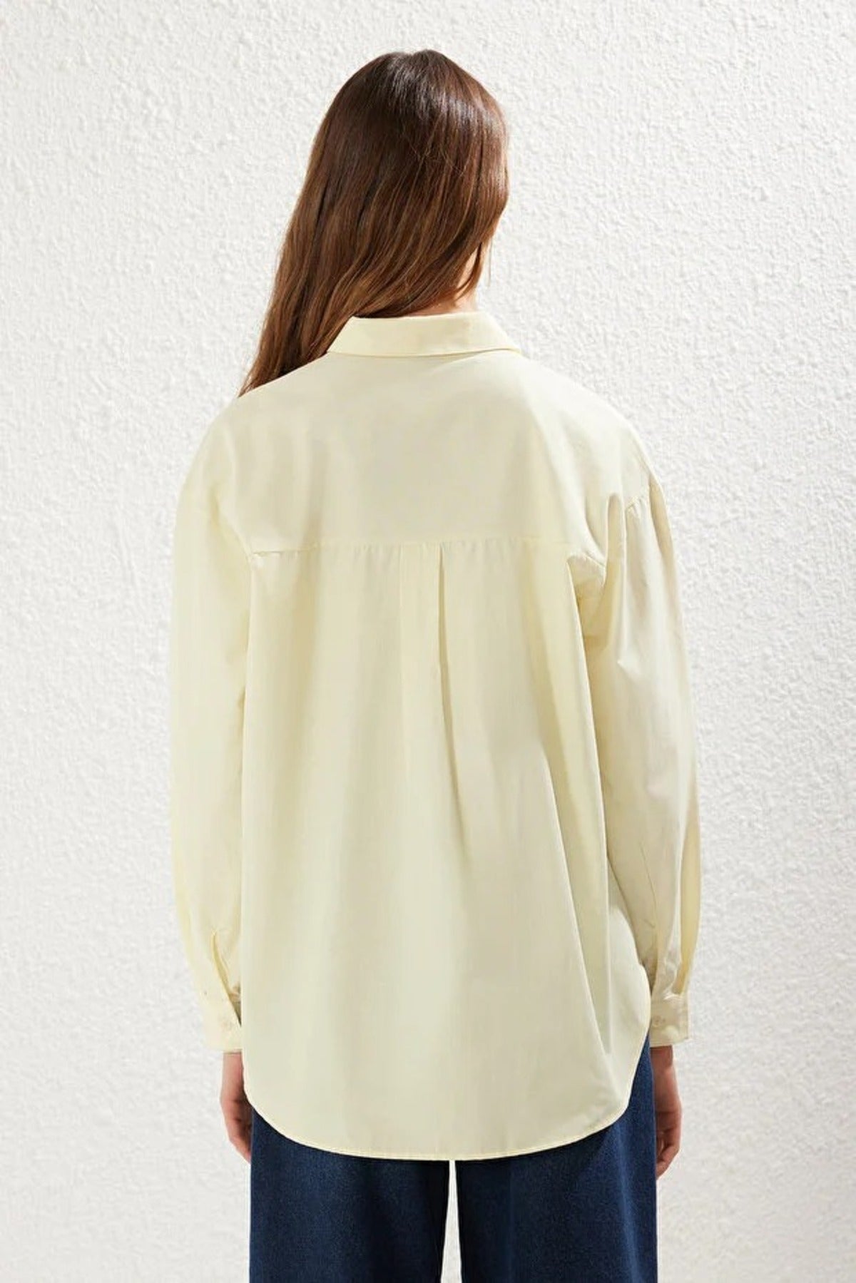 Loose Fit Cotton Woven Shirt