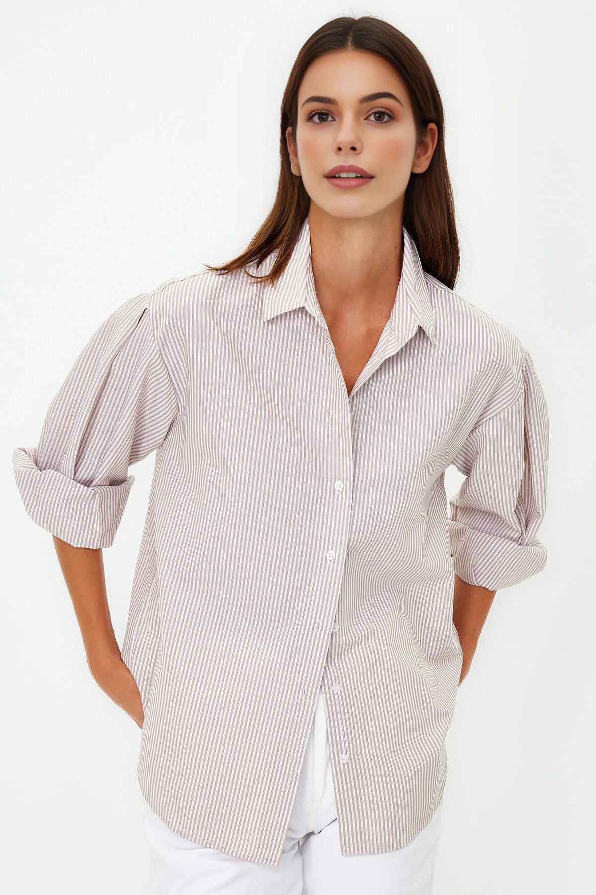 Striped Woven Shirt