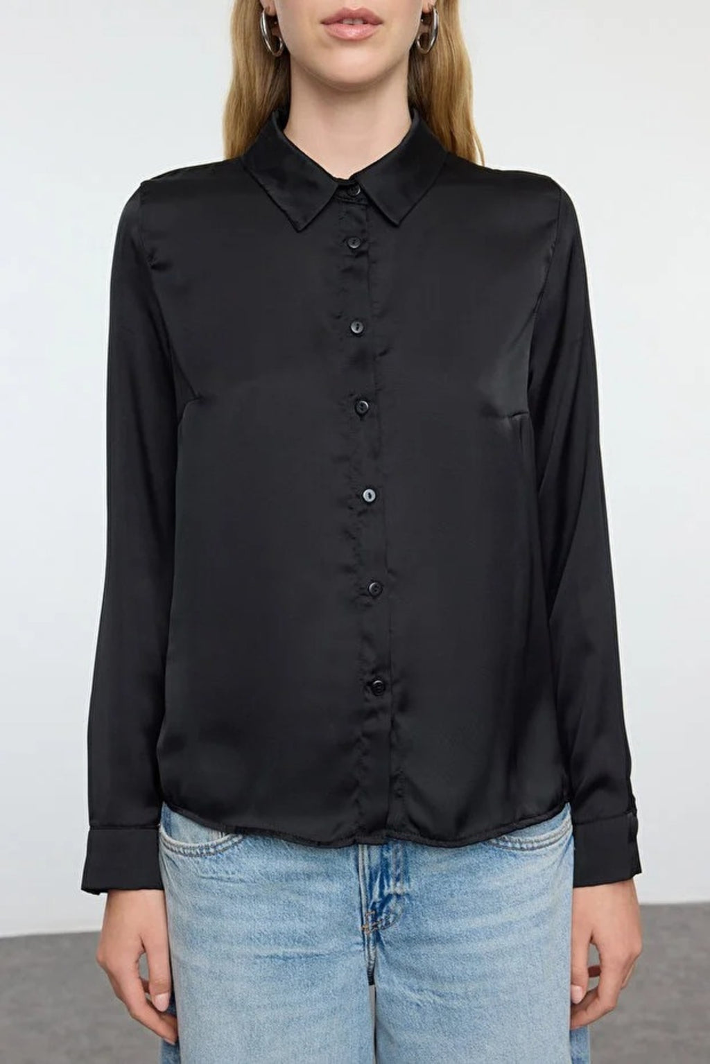 Satin Woven Shirt