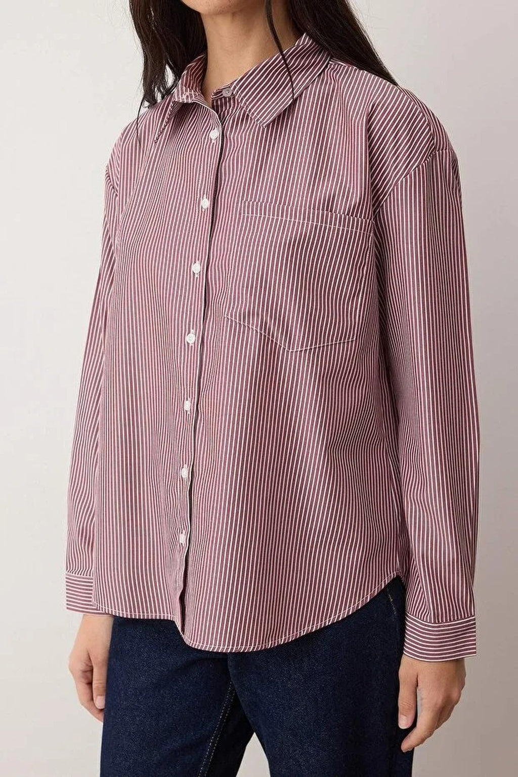 Striped Oversize Shirt