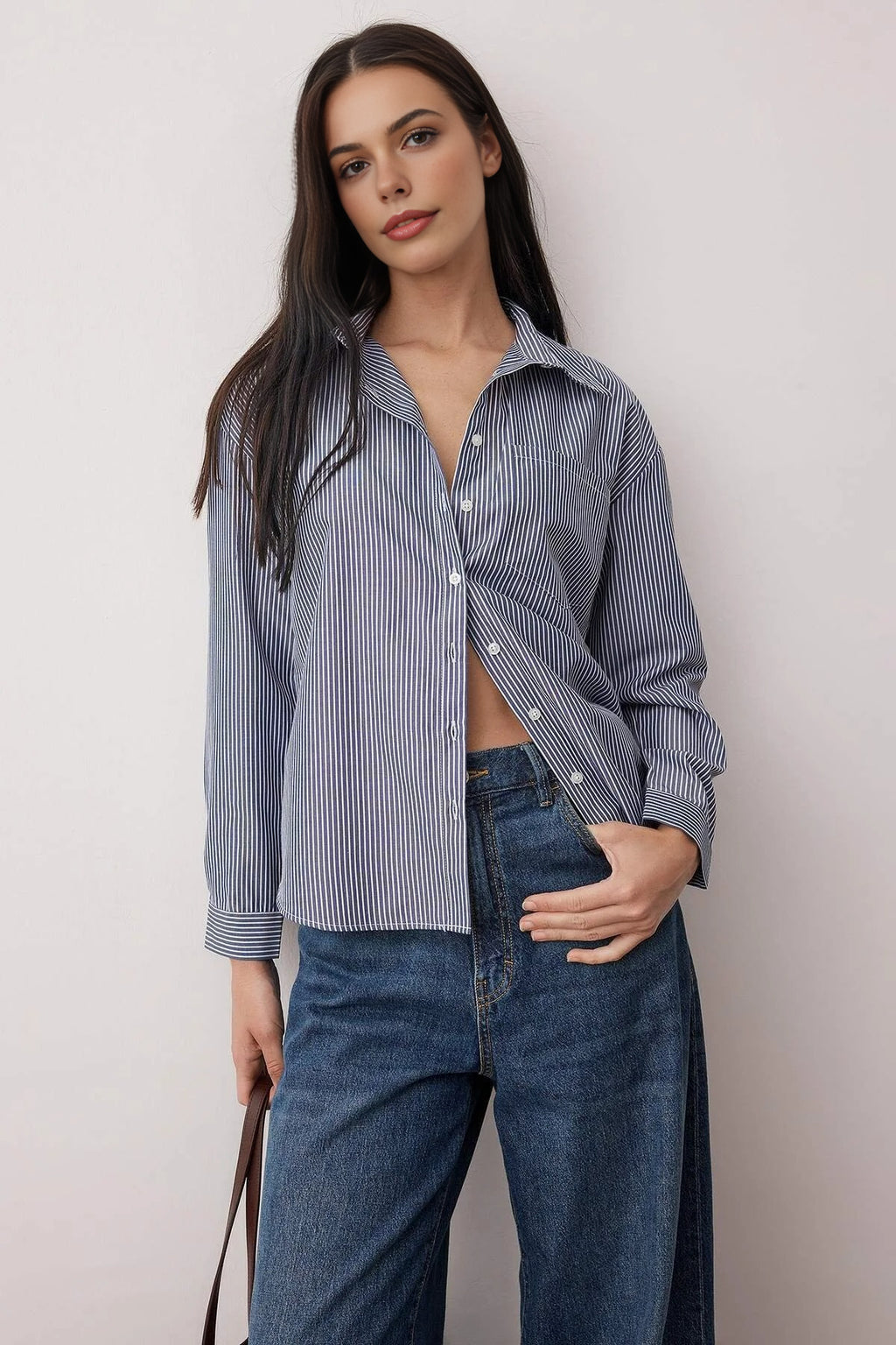 Striped Oversize Shirt