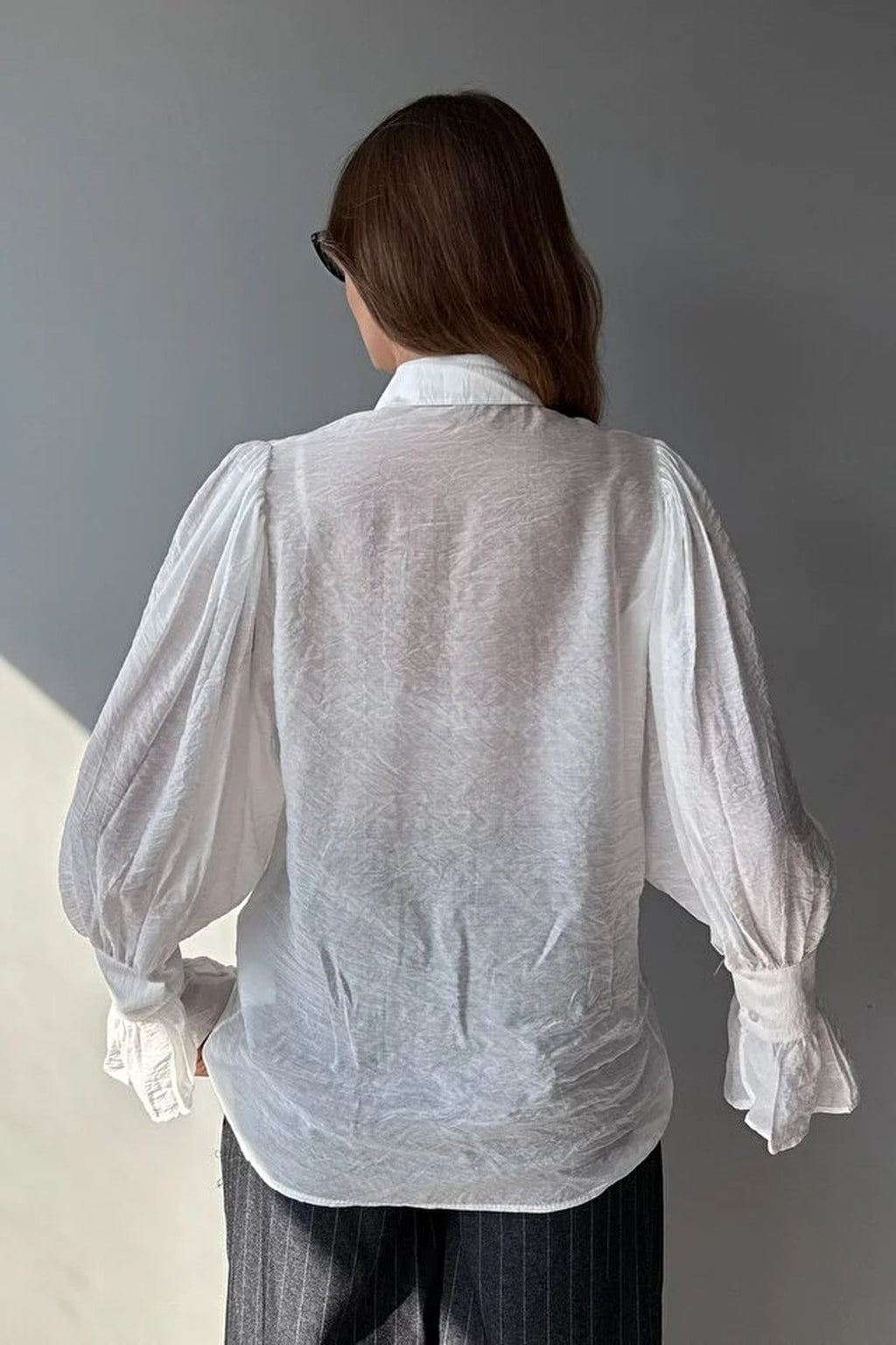 Transparent Soft Feel Boho Shirt with Tie Detail