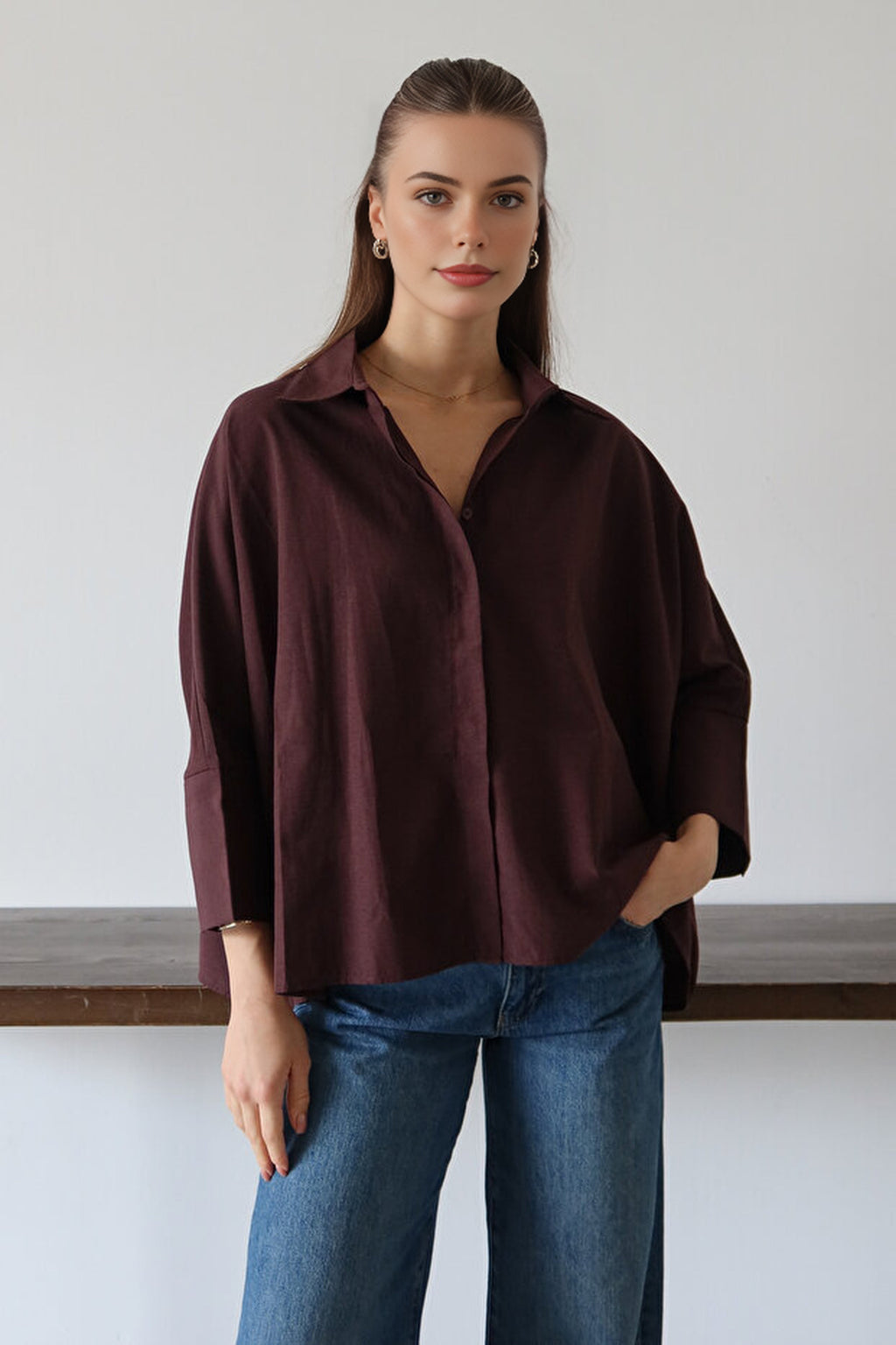 Oversize Woven Shirt