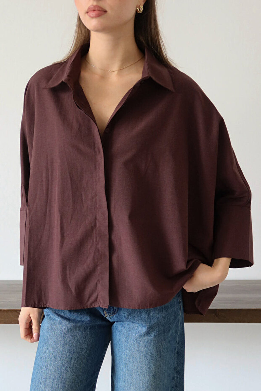 Oversize Woven Shirt