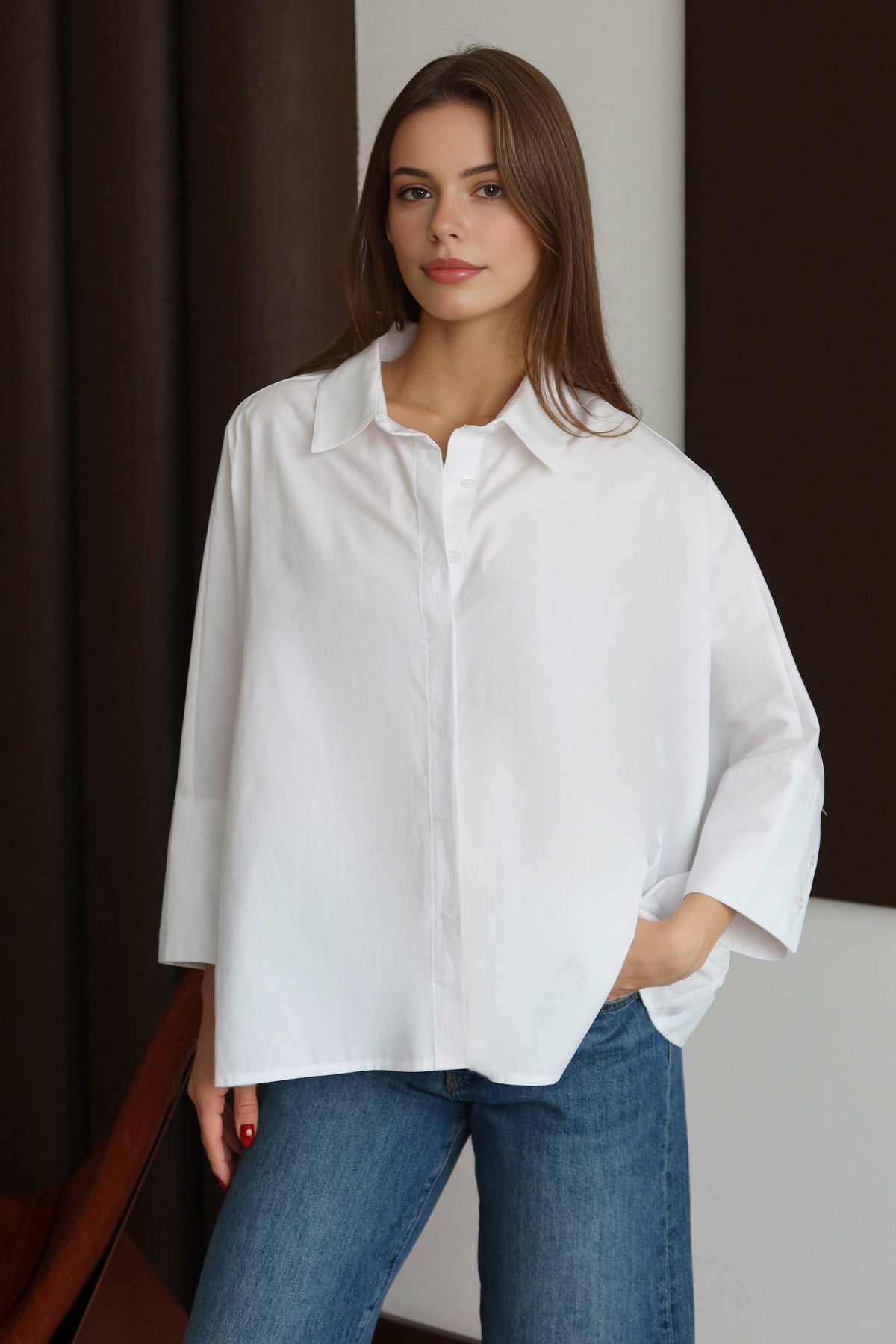 Oversize Woven Shirt