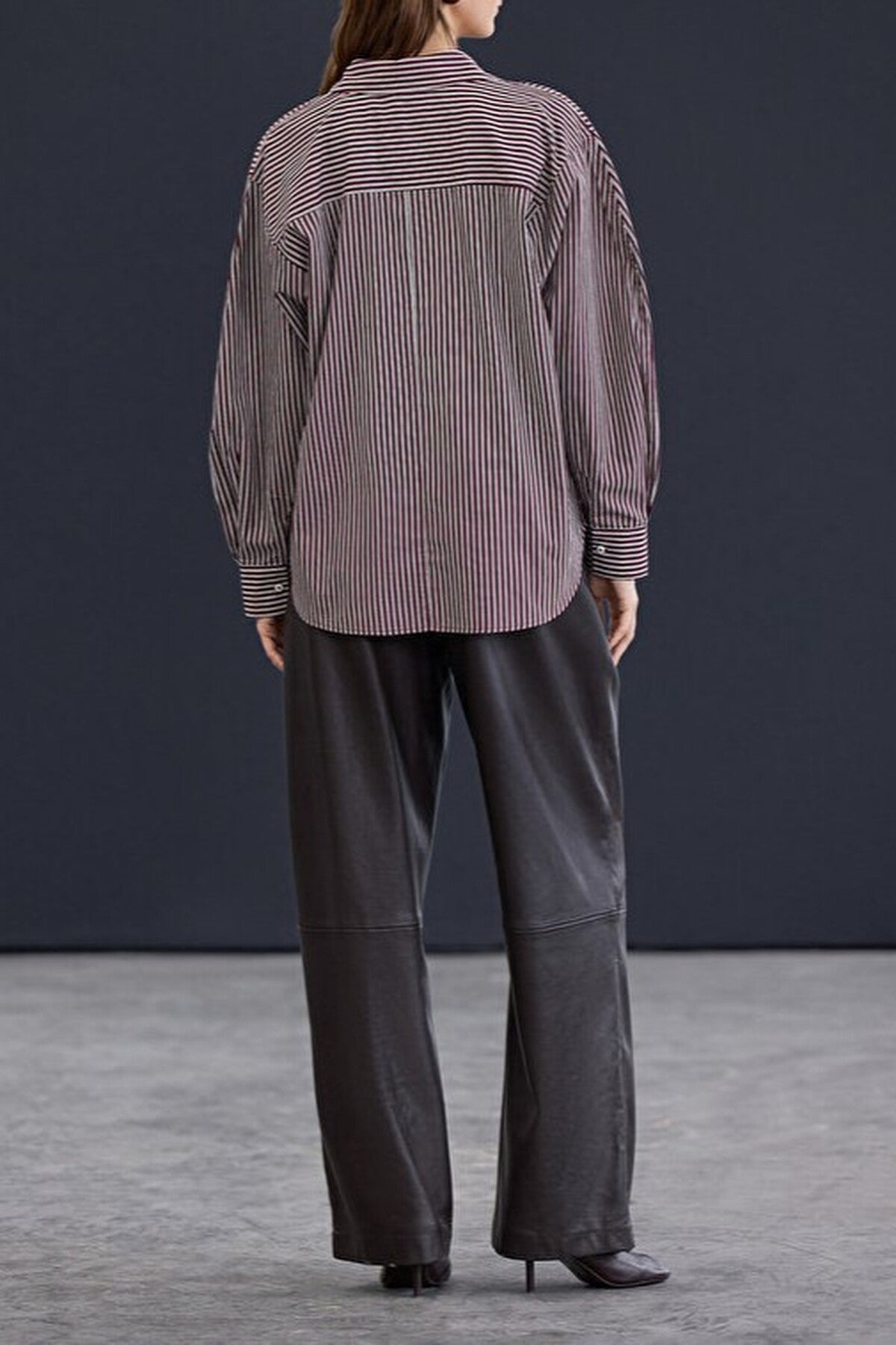 Striped Cotton Poplin Shirt