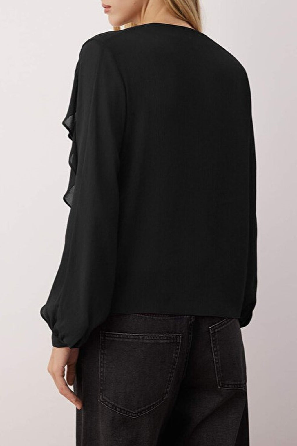Ruffled Boho Shirt