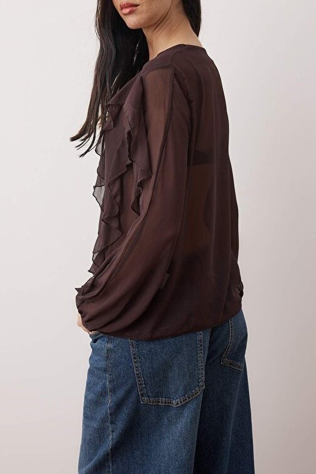 Ruffled Boho Shirt