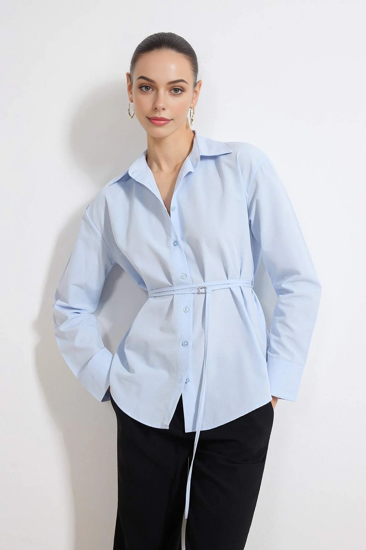 Belt Detail Shirt