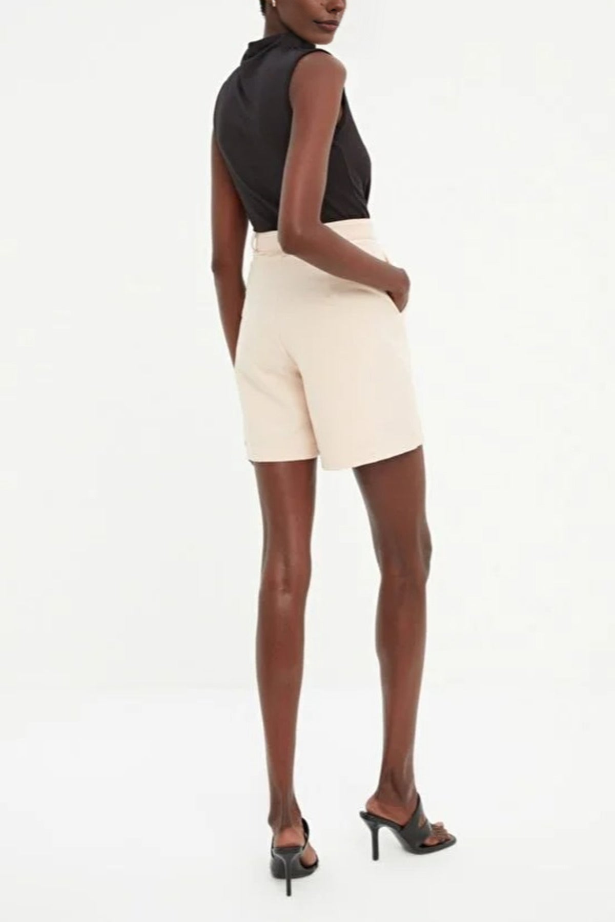 Regular Woven Shorts with Pockets