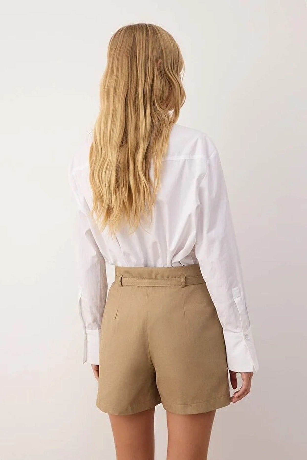 Cotton Belted City Boy Shorts