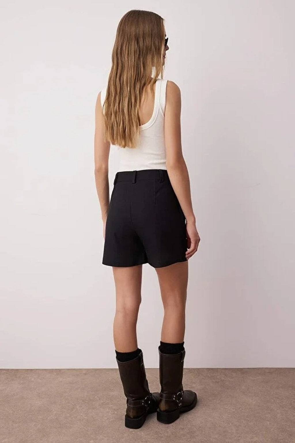 Cotton City Boy Shorts with Stone Detail