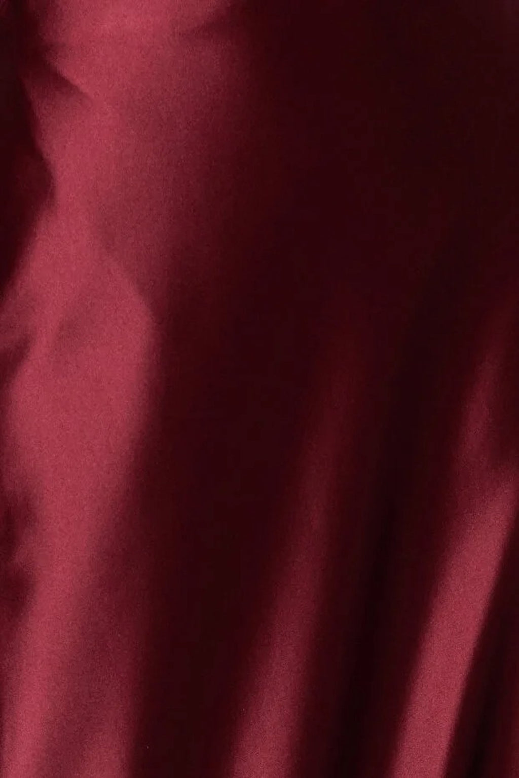 Satin A-Line Midi Knit Skirt