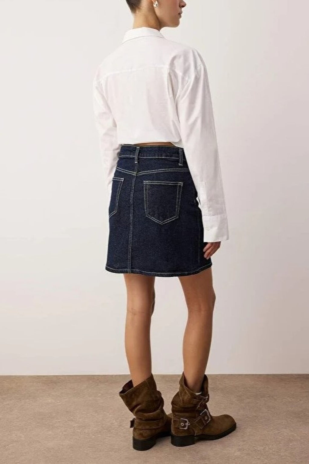 Mini Denim Skirt