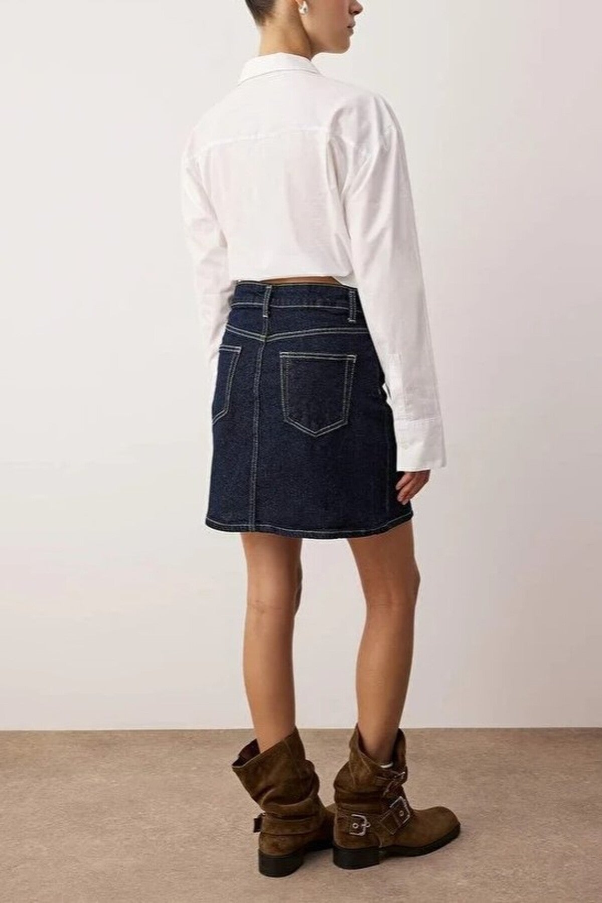 Mini Denim Skirt