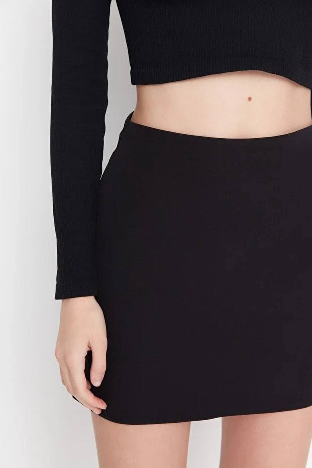 A-line Mini Woven Skirt