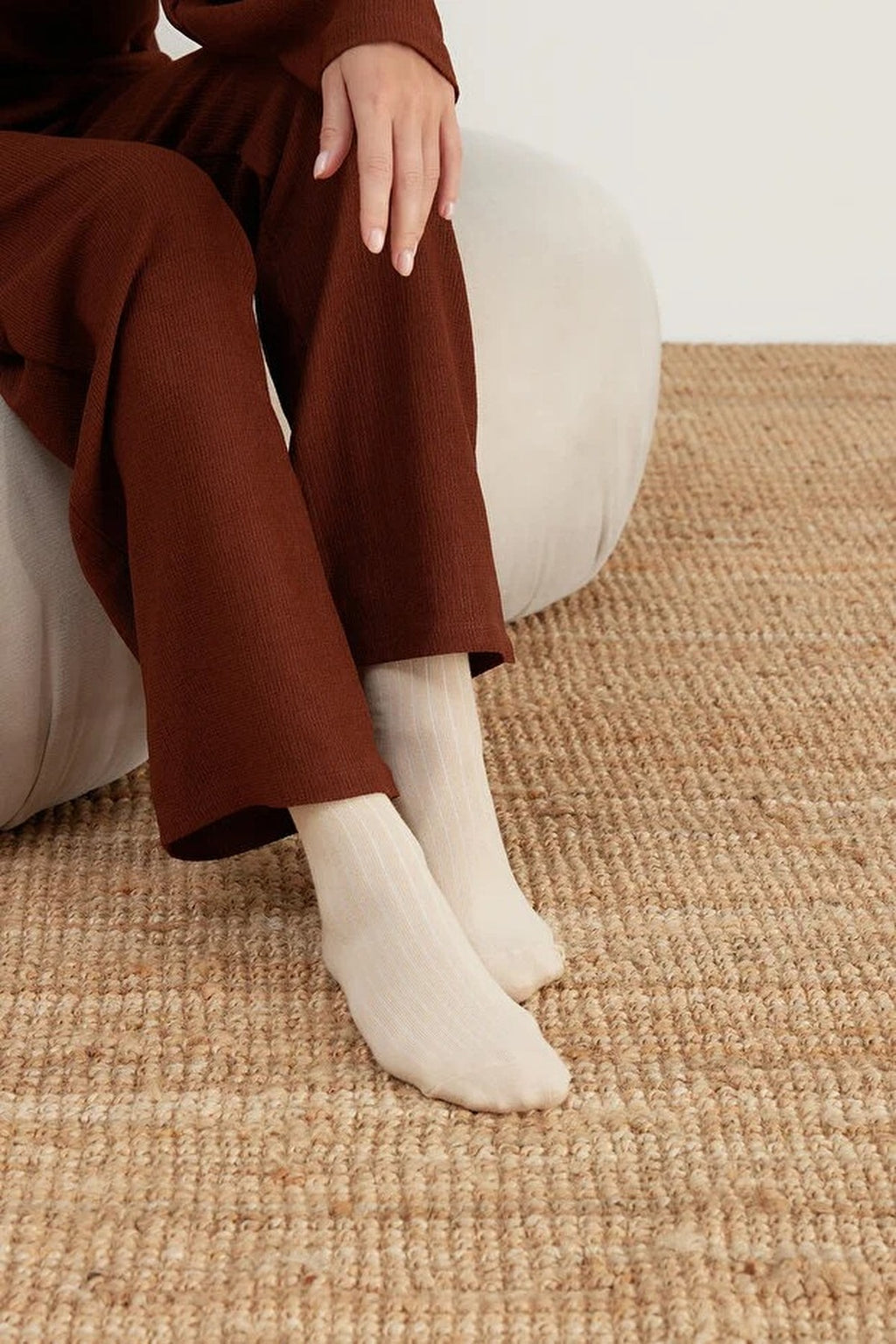 3-Pack Cotton Knit Ankle Socks