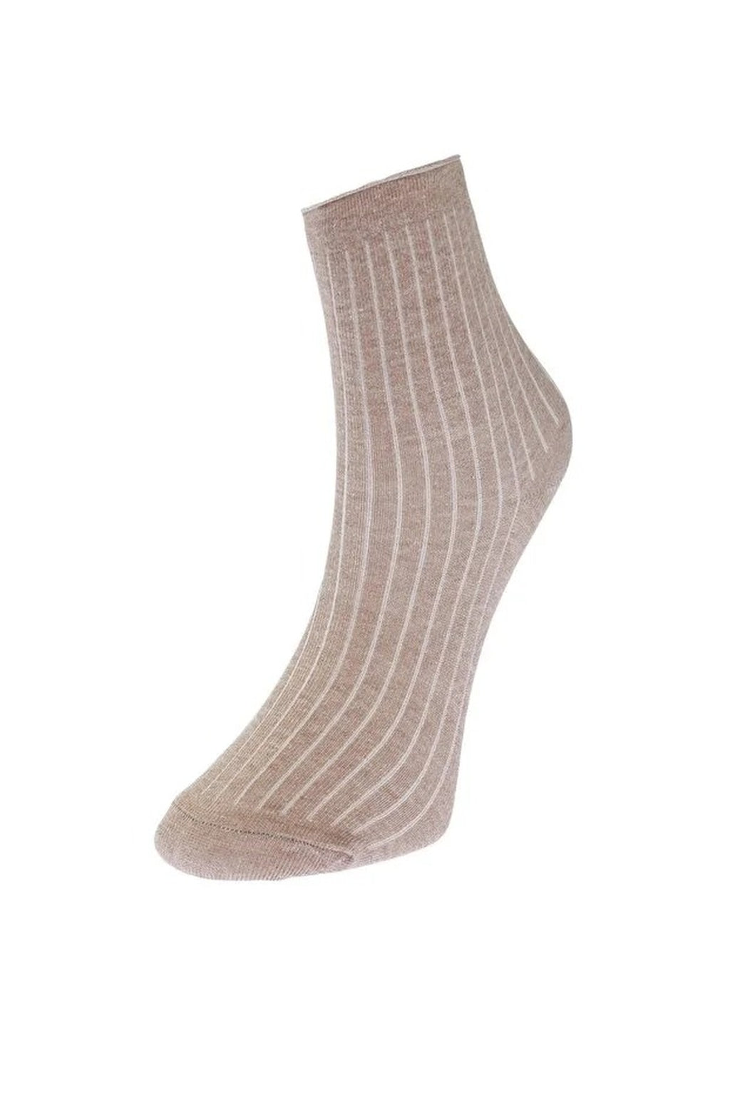 3-Pack Cotton Knit Ankle Socks