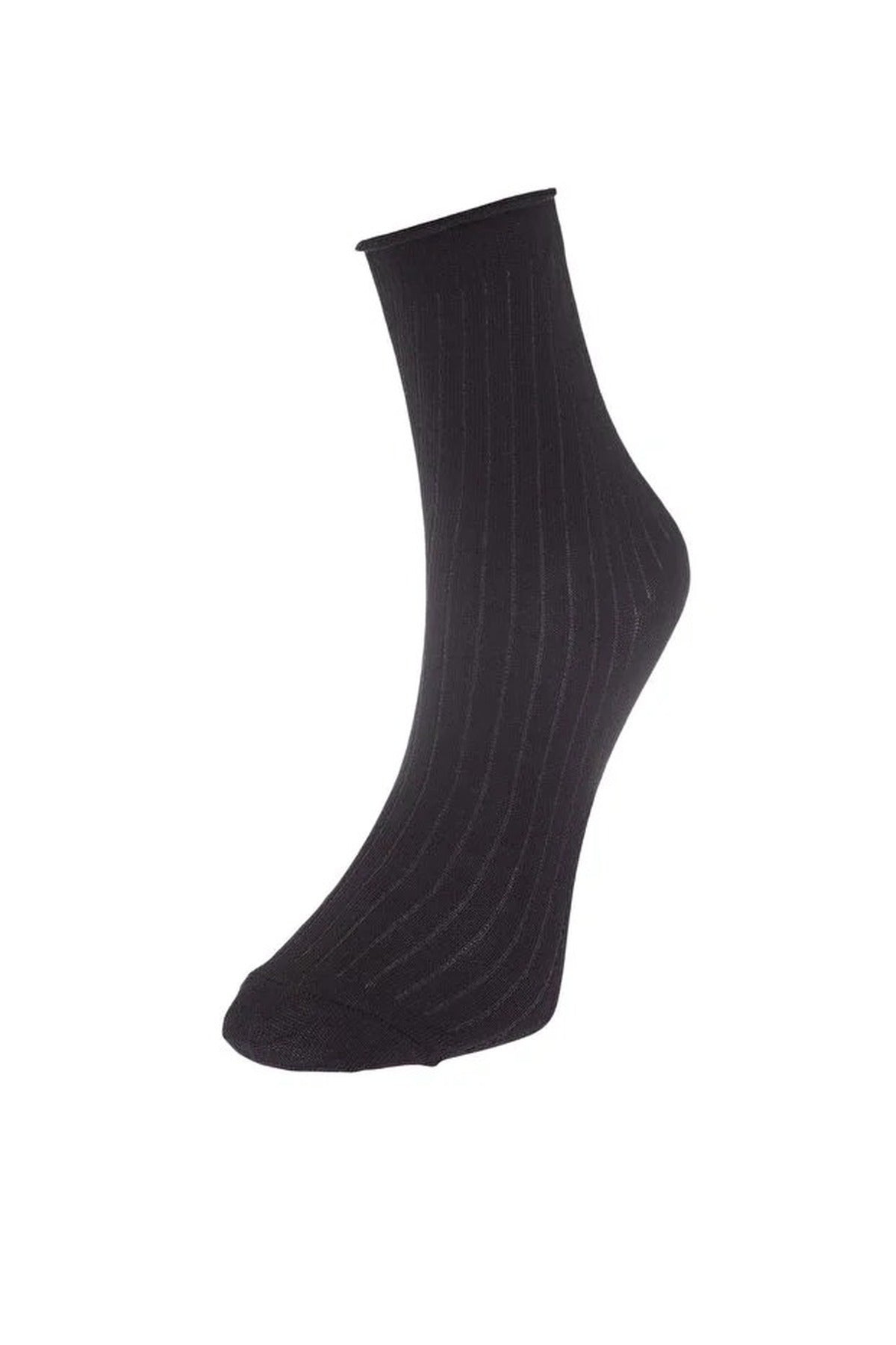 3-Pack Cotton Knit Ankle Socks