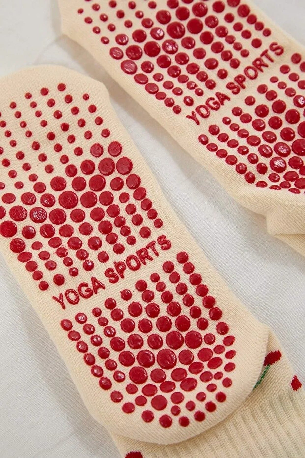 Patterned Non-Slip Yoga Knit Socks