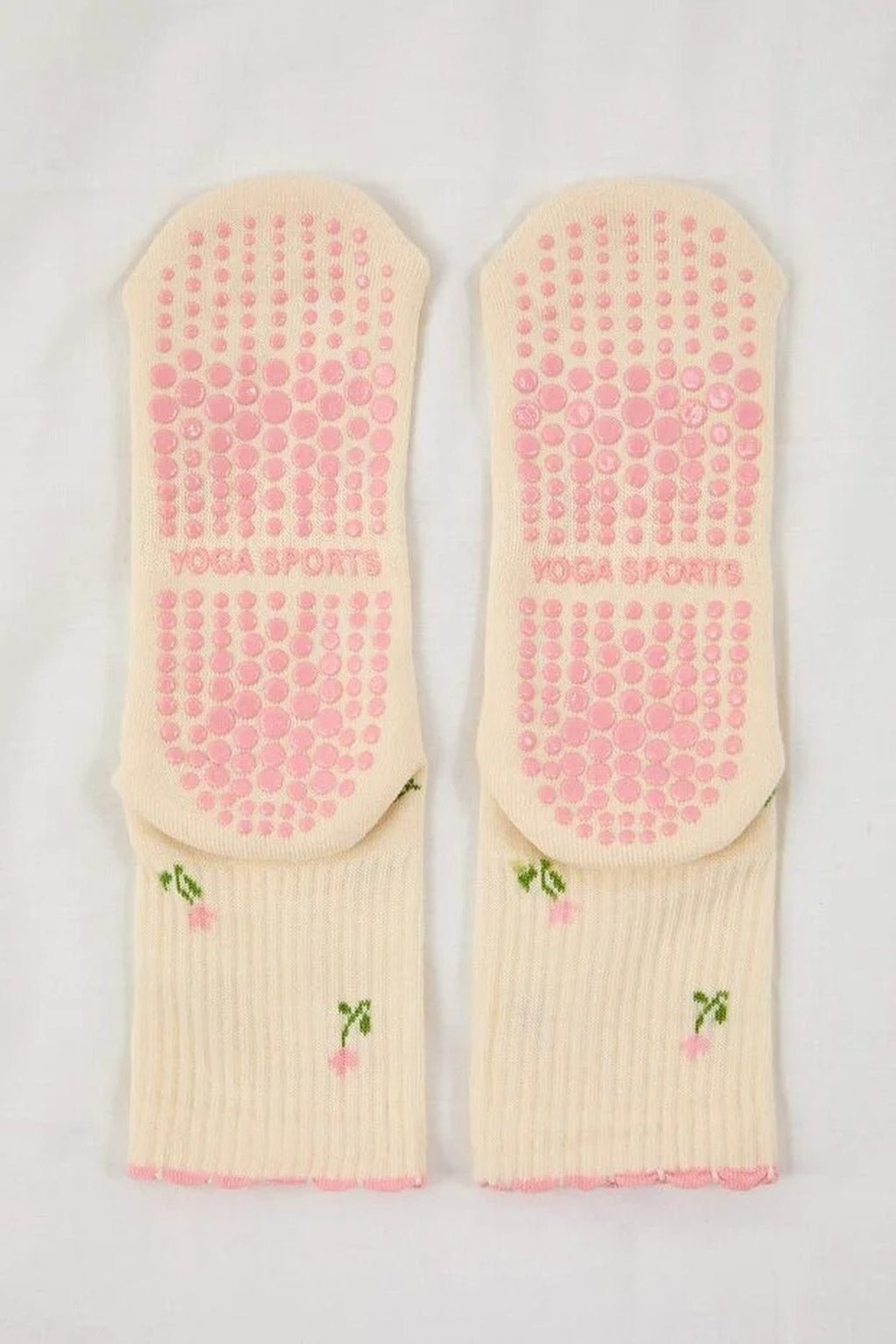 Patterned Non-Slip Yoga Knit Socks