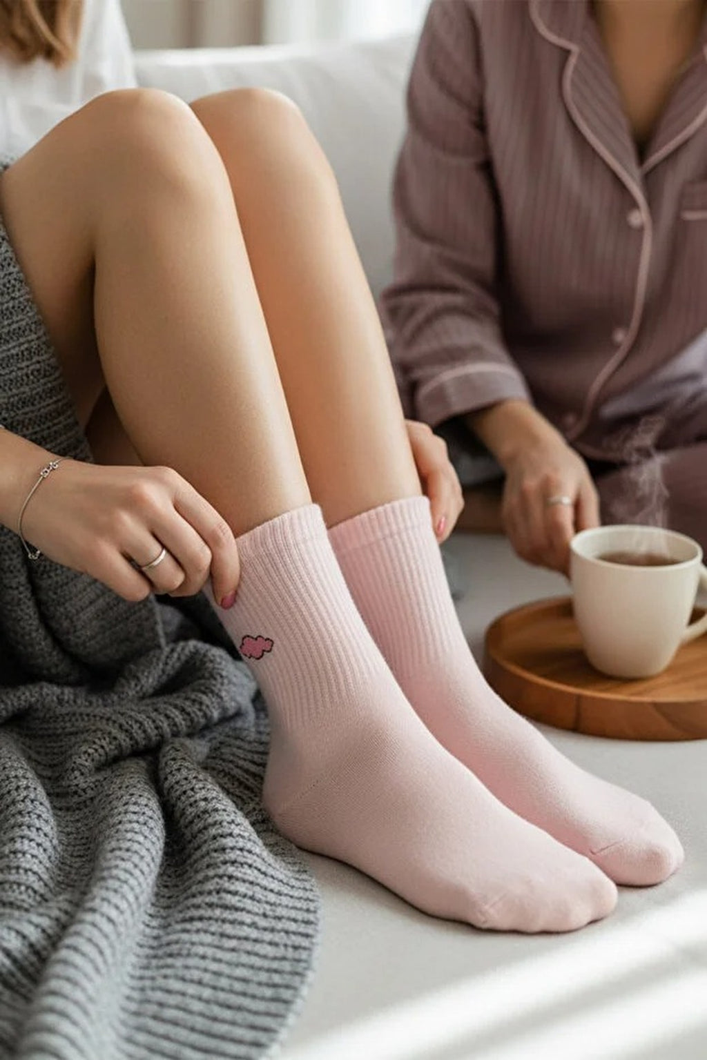 4-Pack Cotton Knit Socks