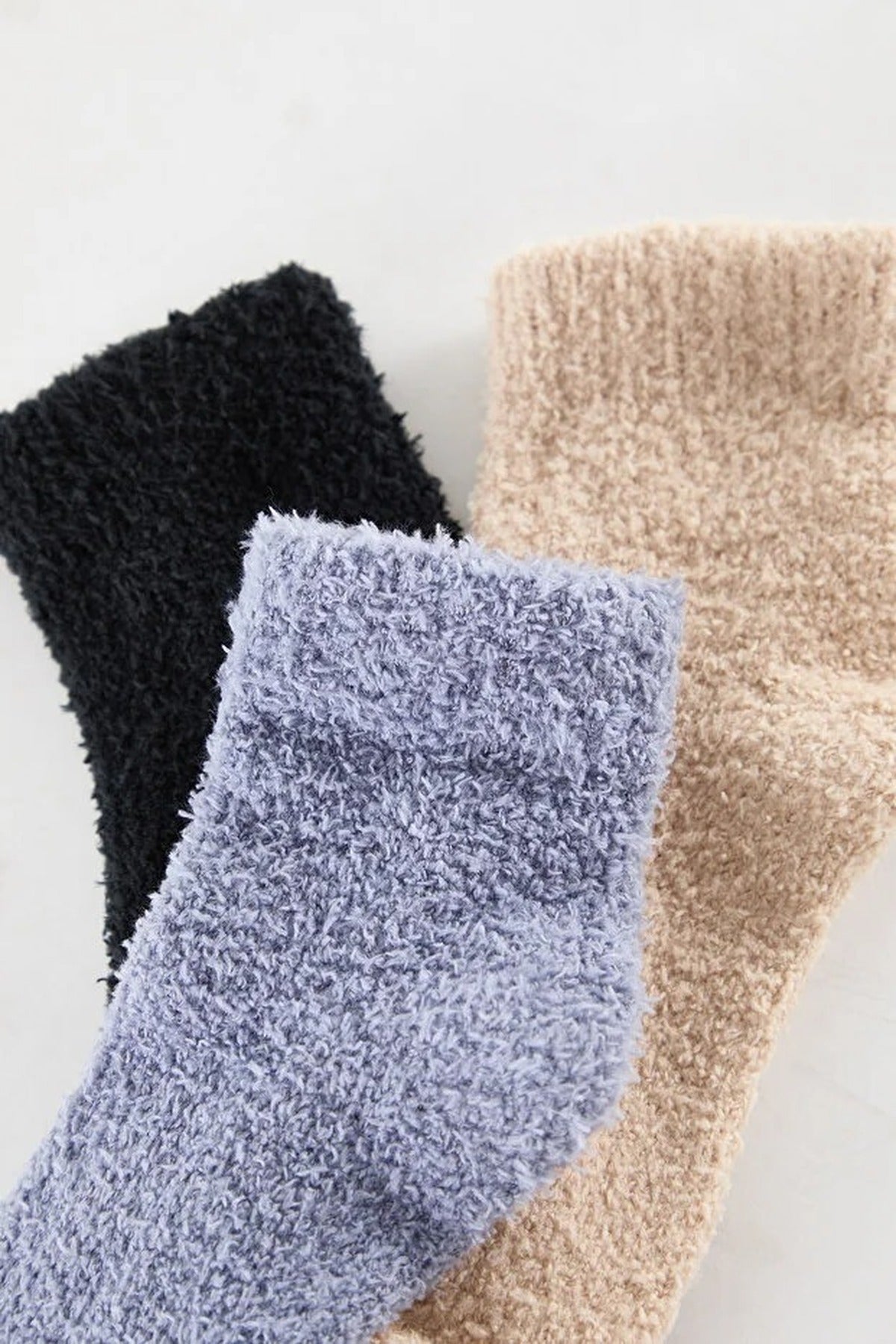 3-Pack Thick Warm Terry Knit Socks