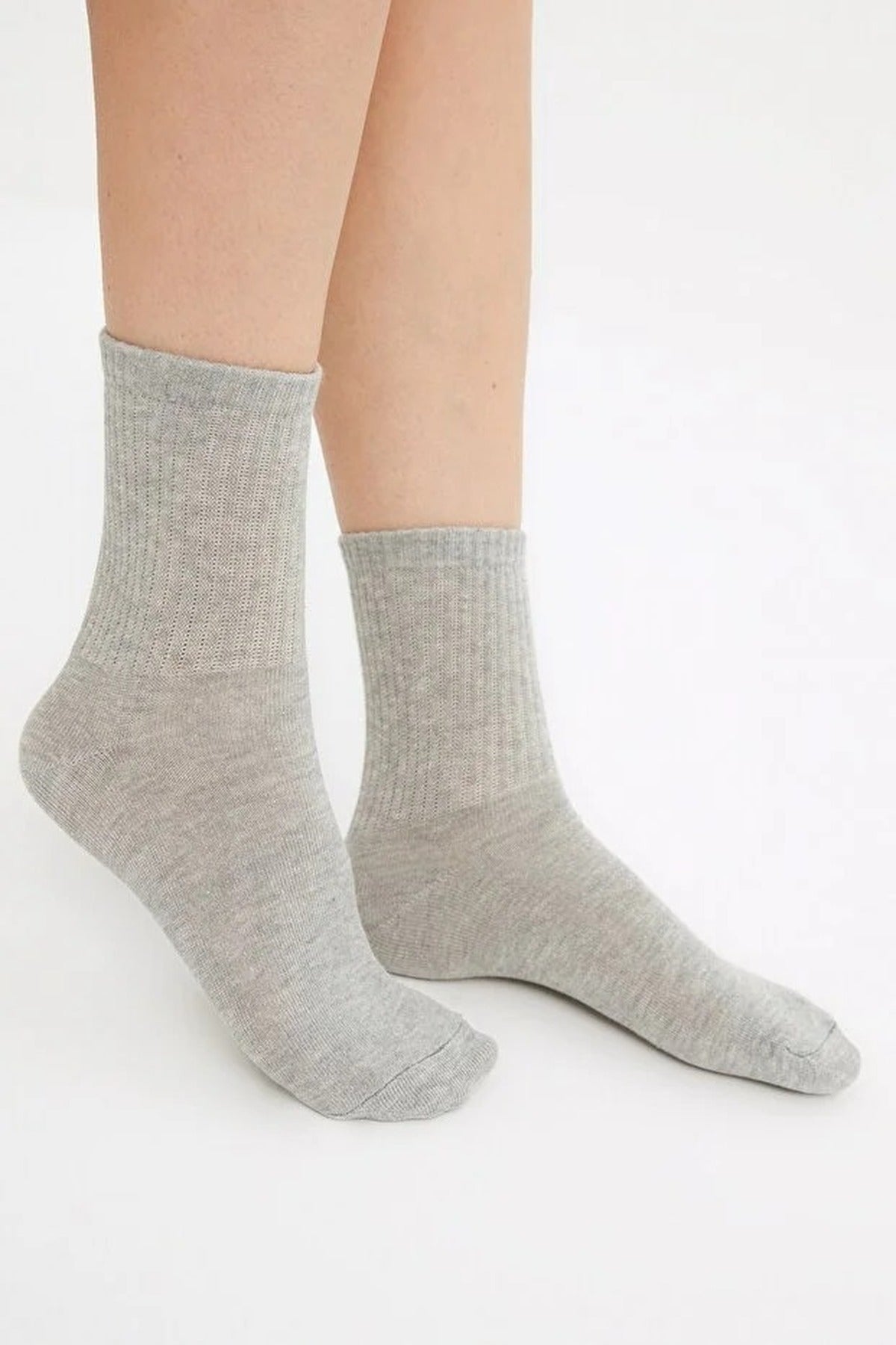 5-Pack Cotton Knit Socks