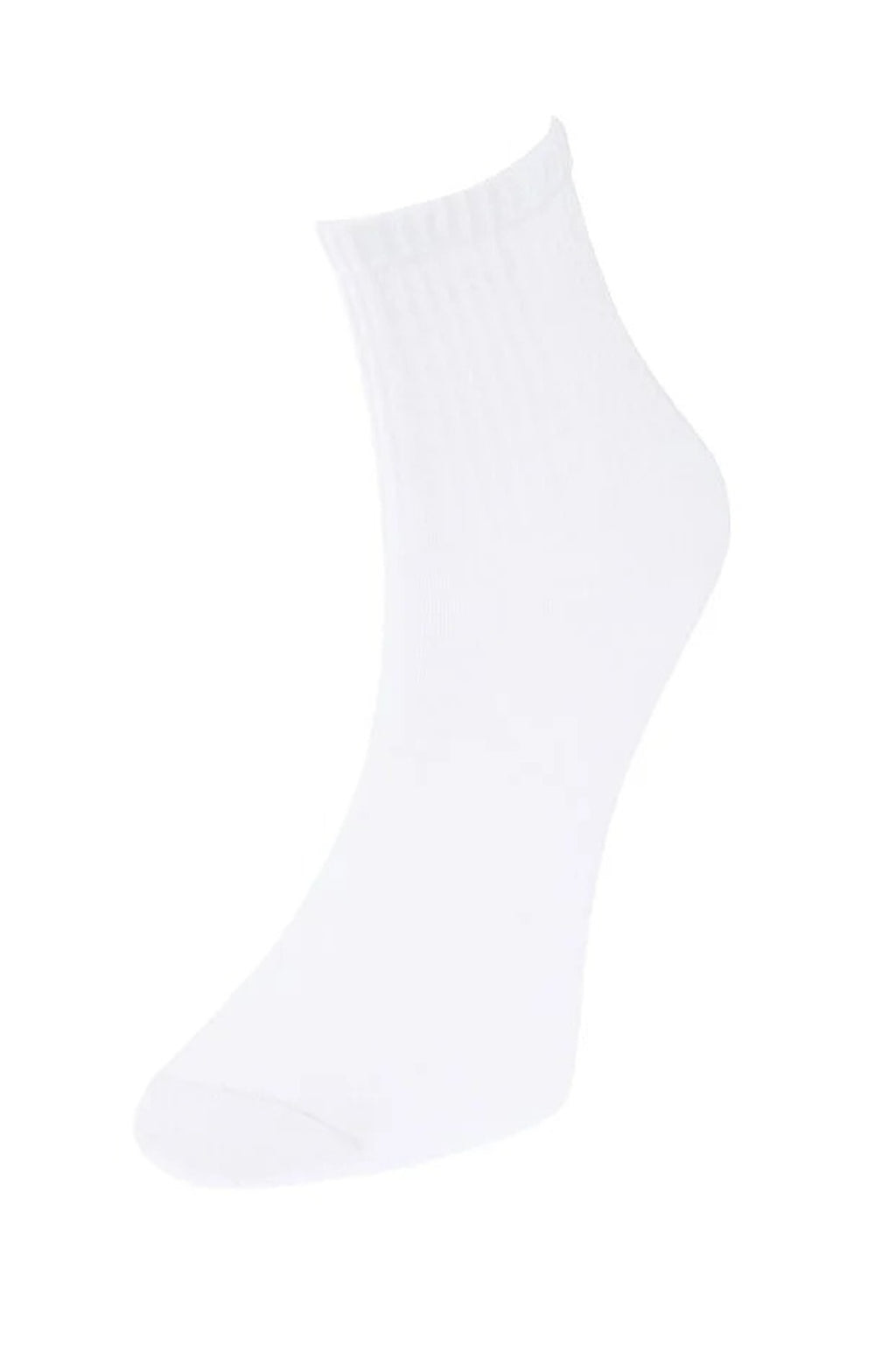 6-Pack Cotton Ribbed Knit Socks