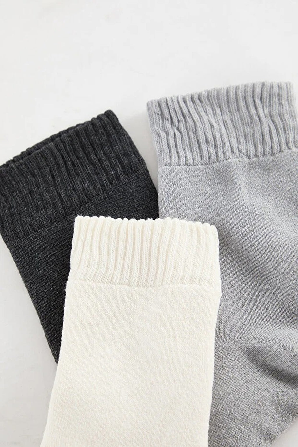 3-Pack Thick Terry Knit Socks