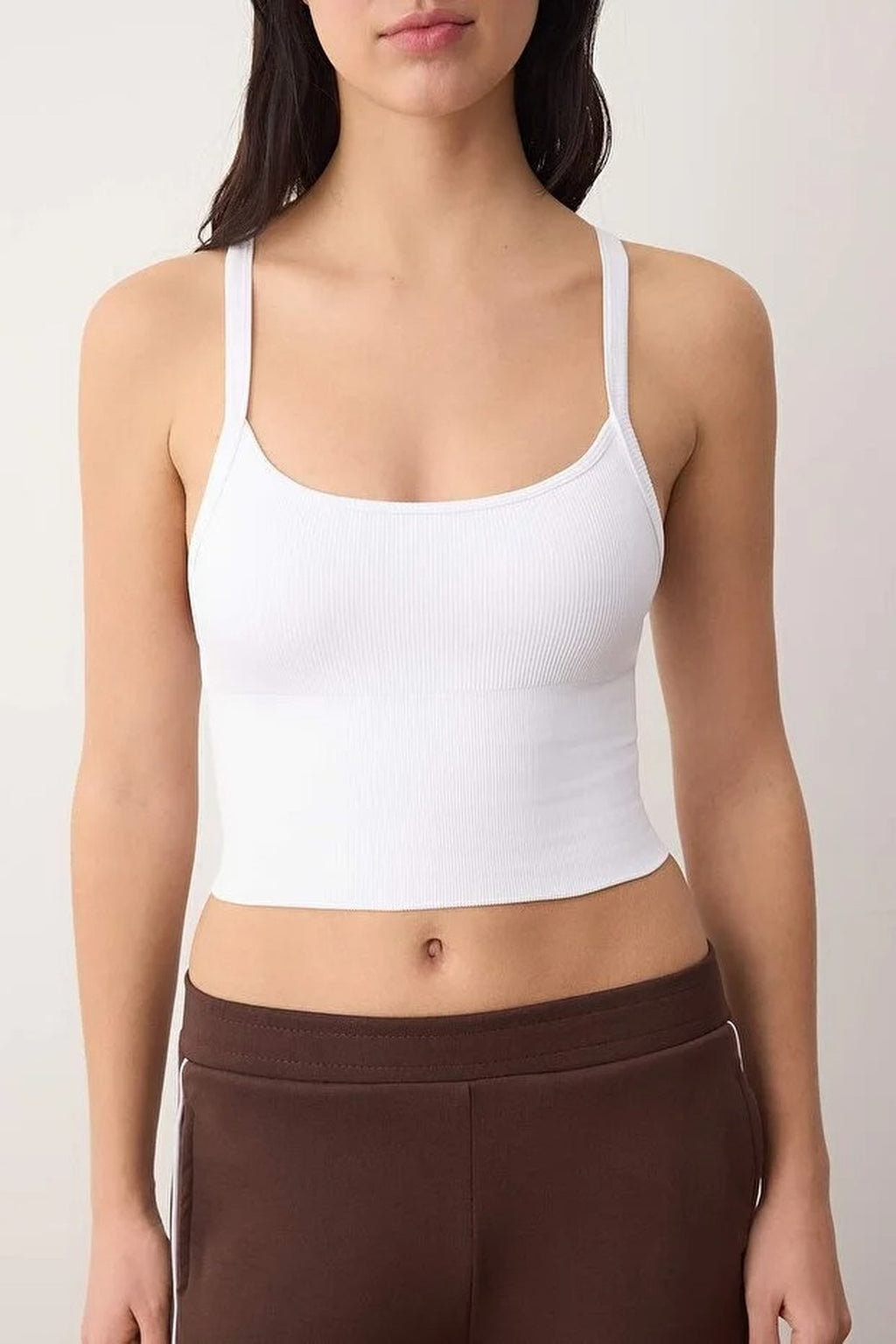 Seamless Supportive Knitted Sports Bra