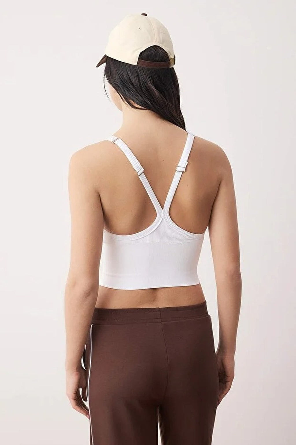 Seamless Supportive Knitted Sports Bra
