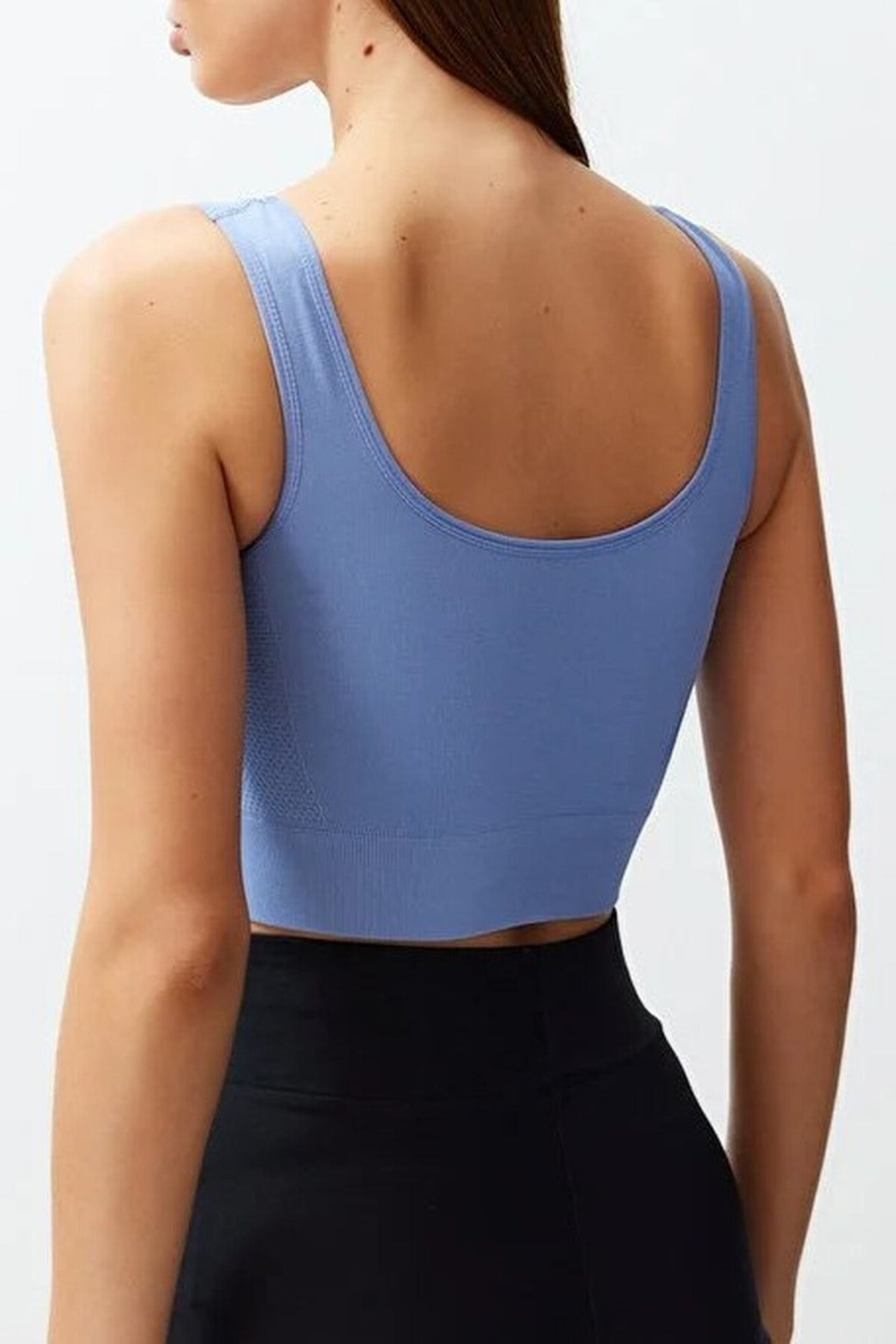 Seamless Supportive Knitted Sports Bra