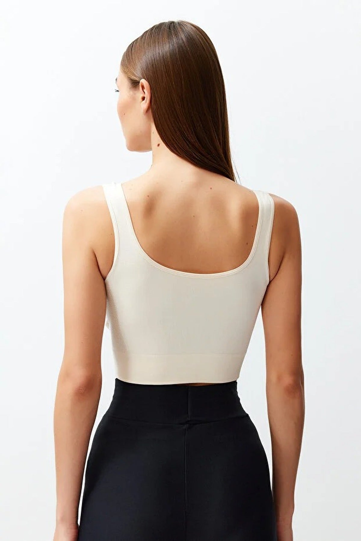 Seamless Supportive Knitted Sports Bra