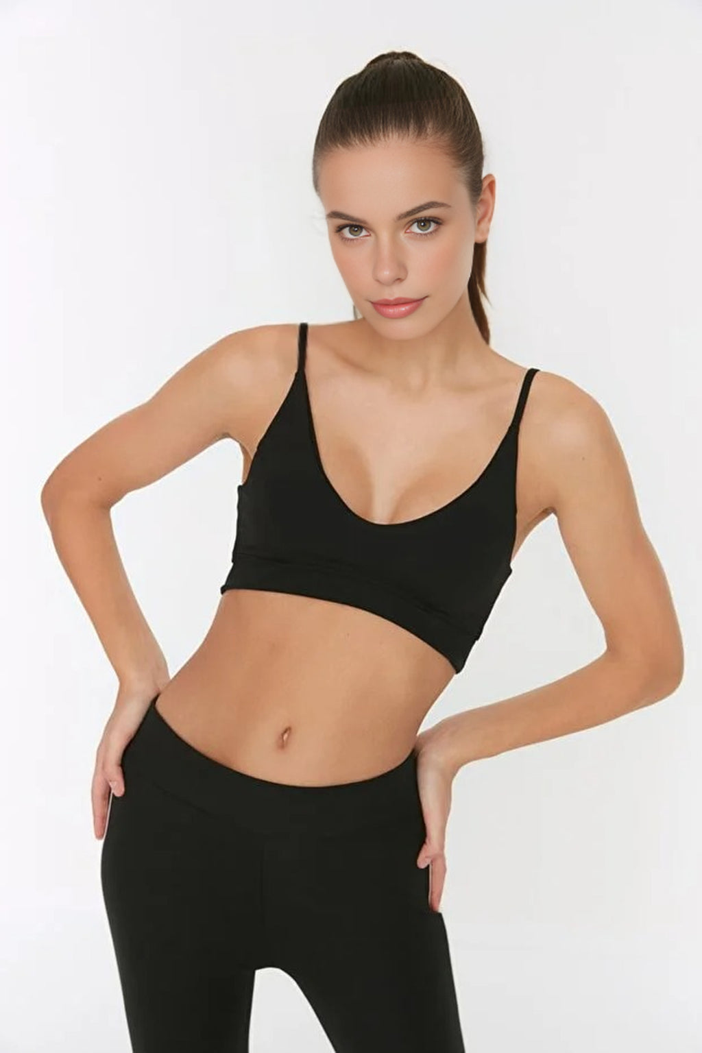 Supportive Knitted Sports Bra