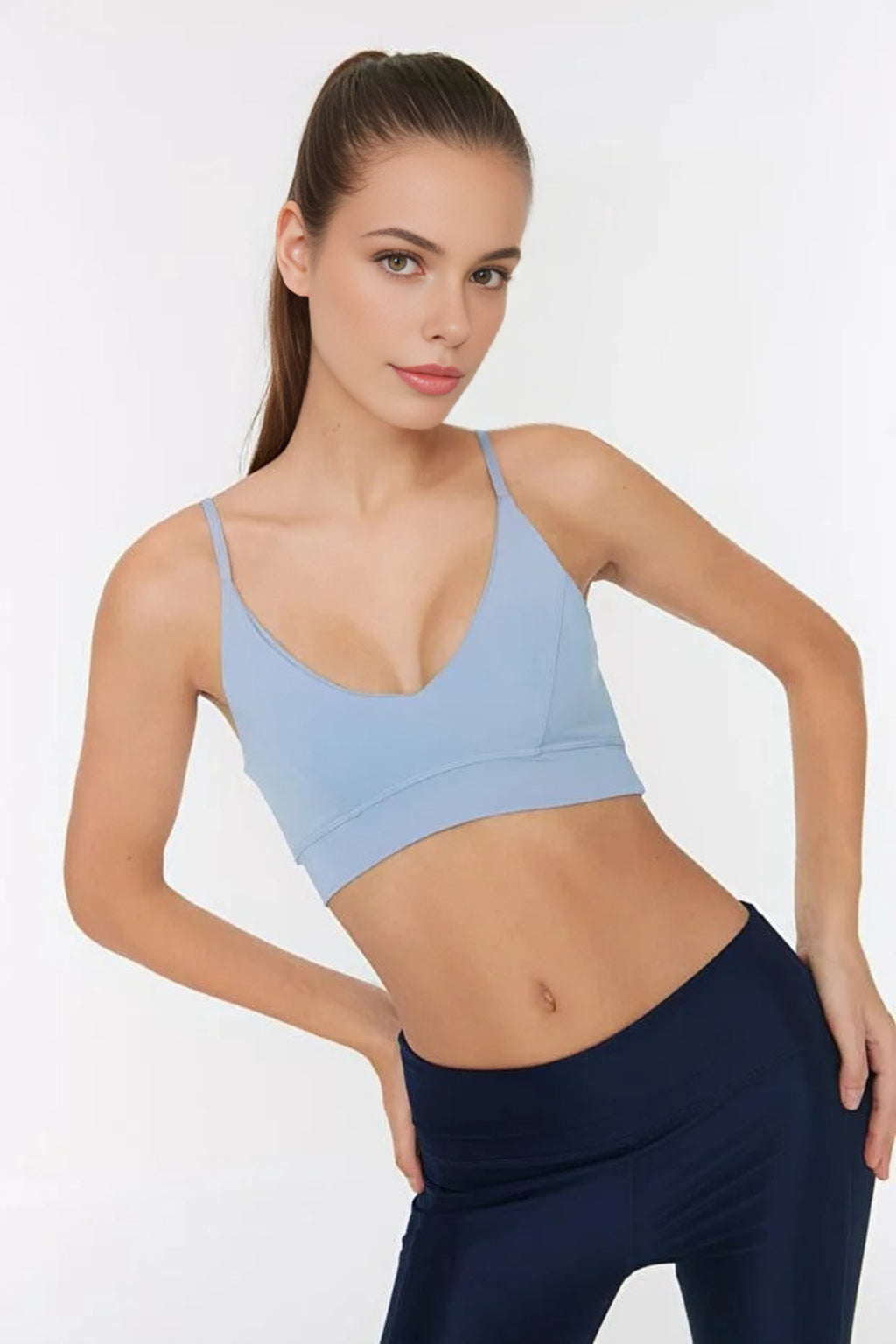 Supportive Knitted Sports Bra