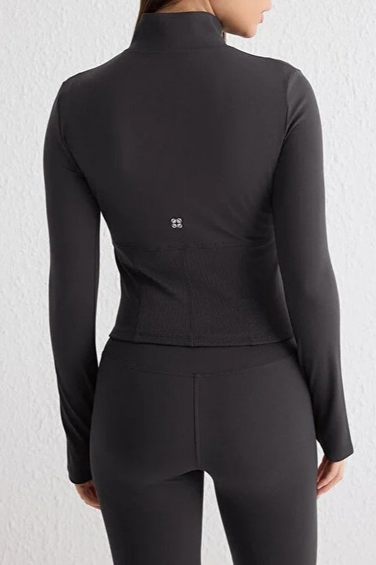 Thumbhole Knitted Sports Jacket