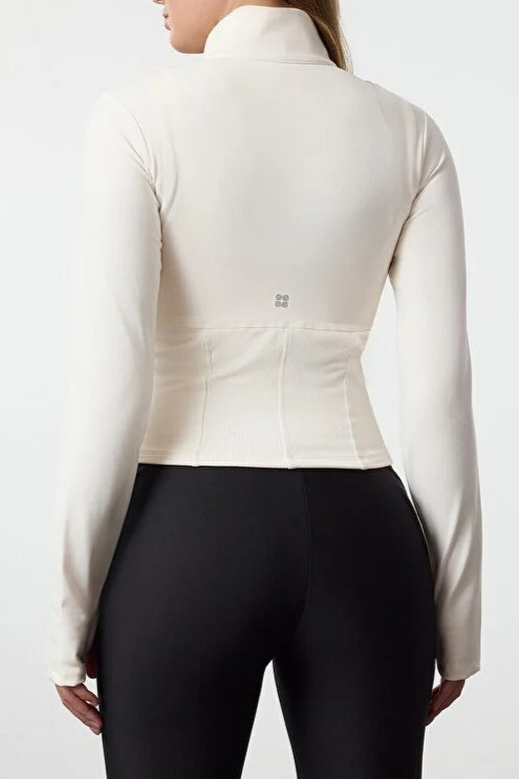Thumbhole Knitted Sports Jacket