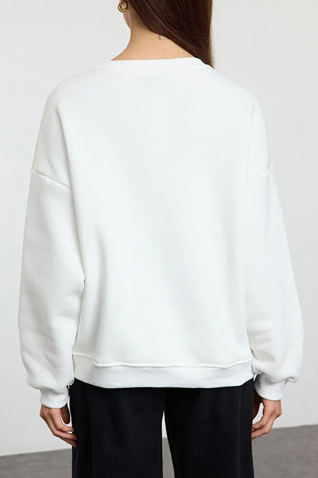 Animal Leopard Slogan Print Sweatshirt