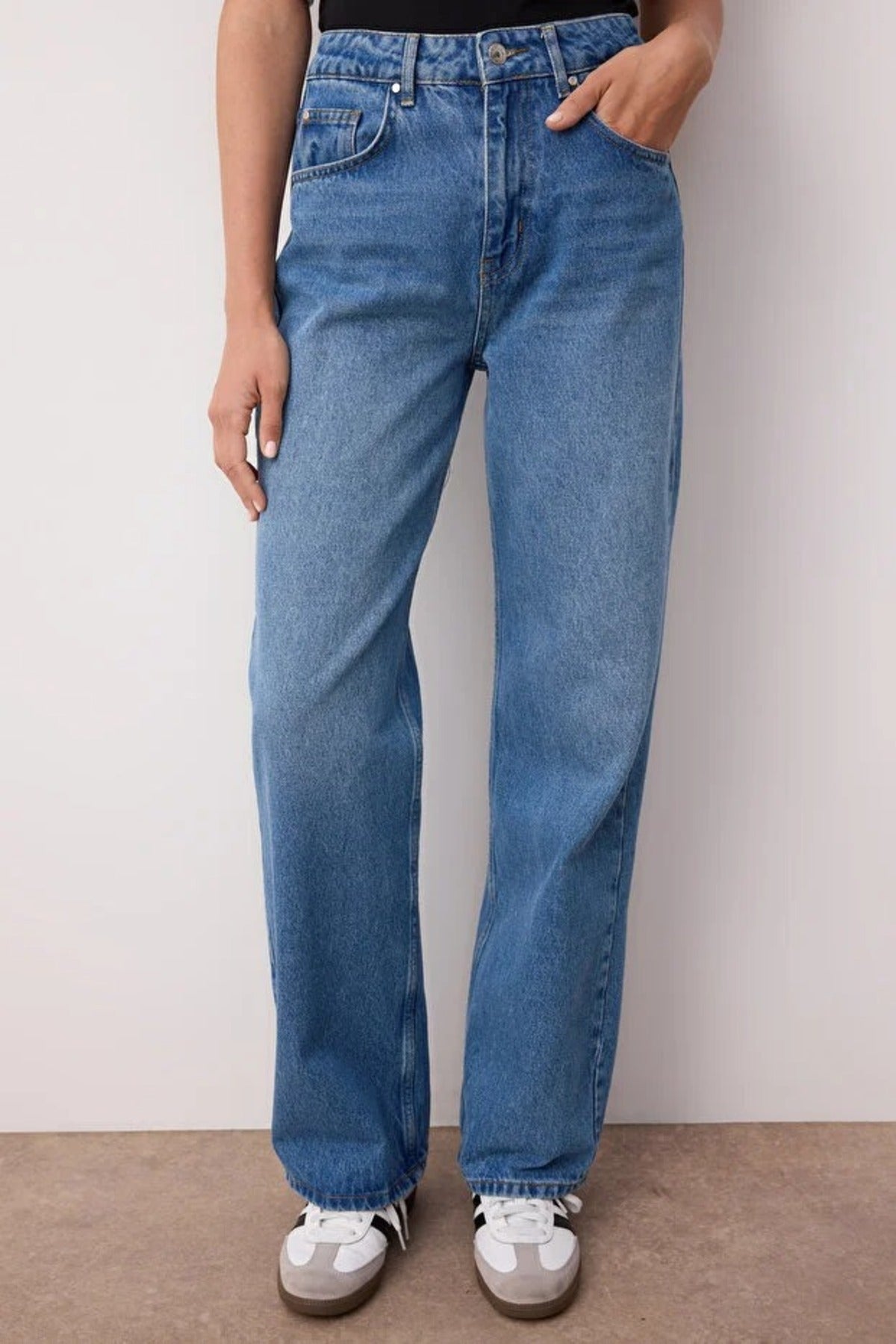 High Waist Wide Leg Jeans