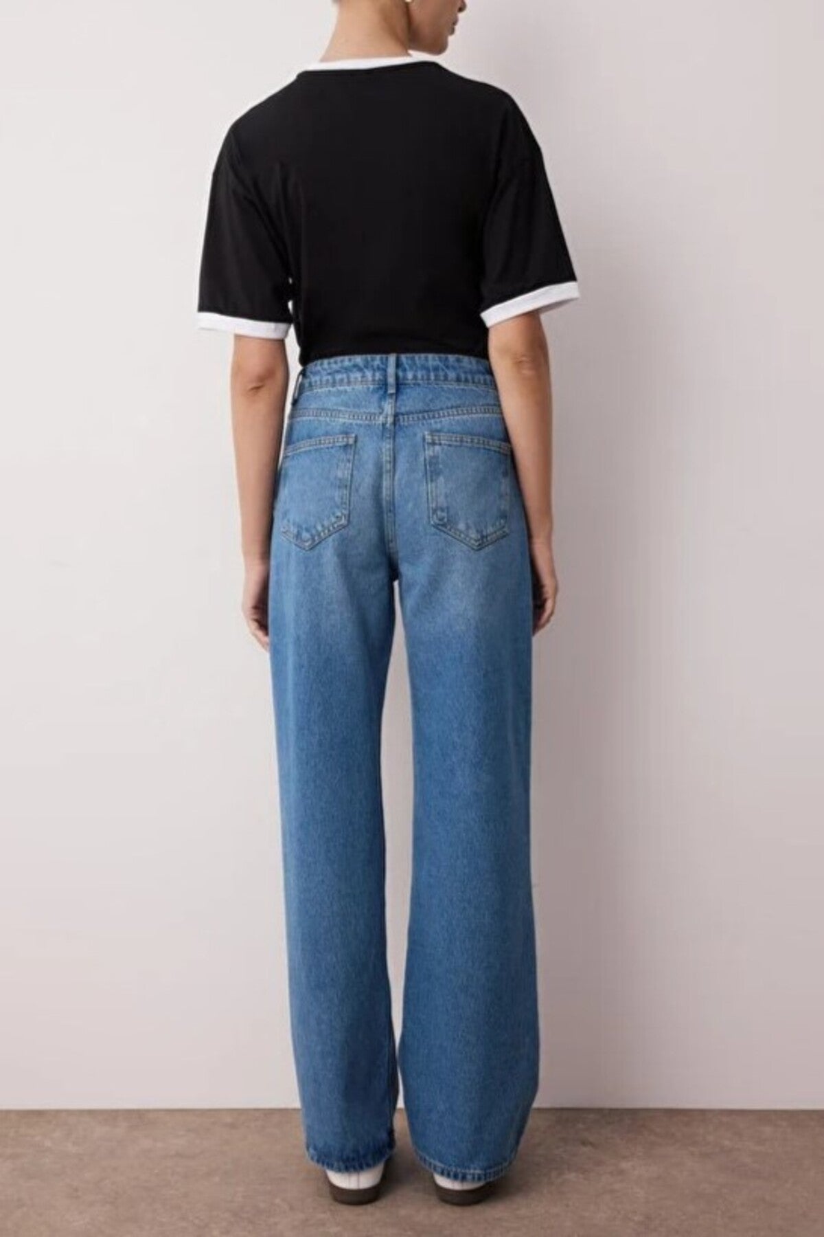 High Waist Wide Leg Jeans