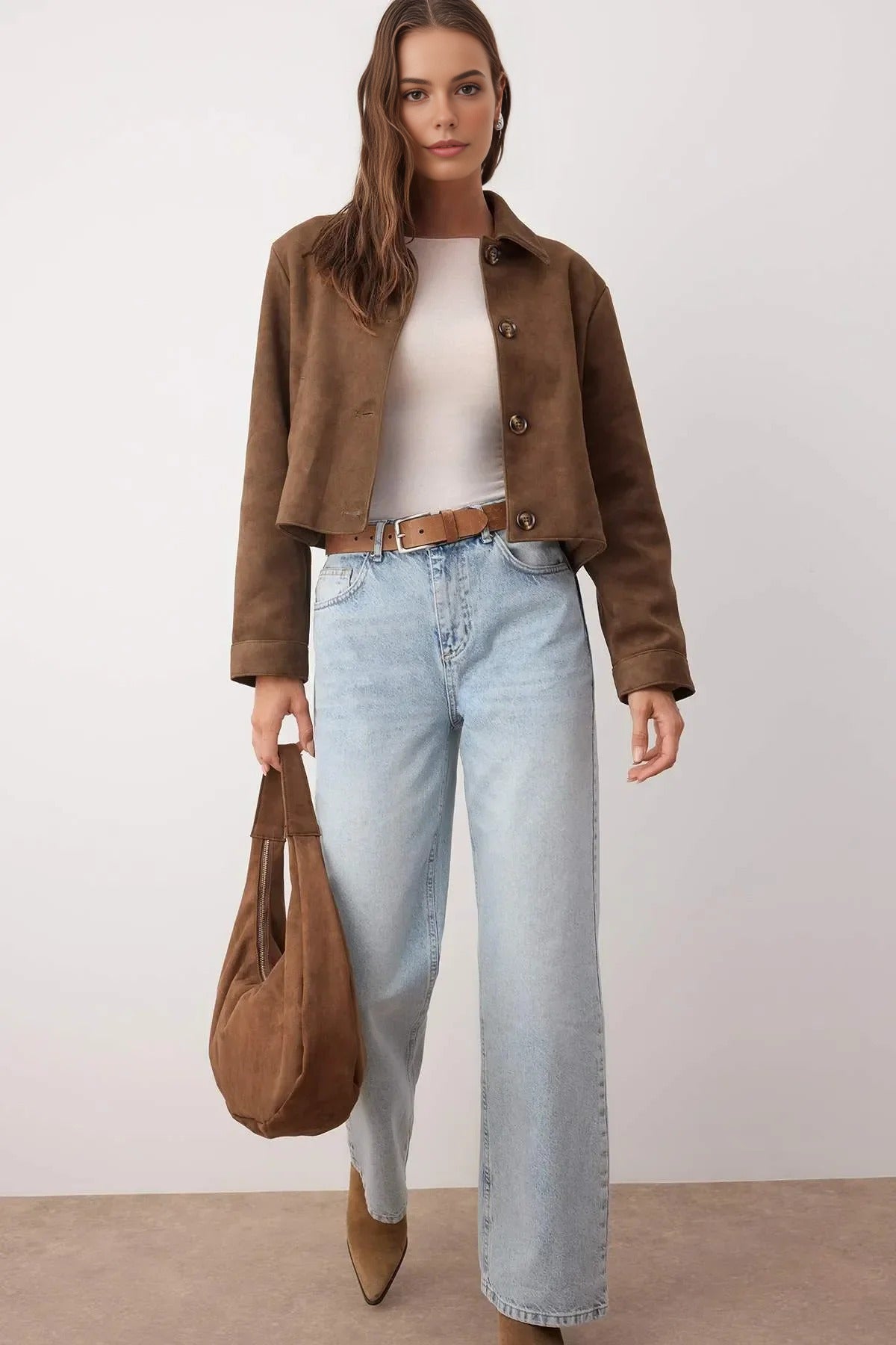 High Waist Wide Leg Jeans