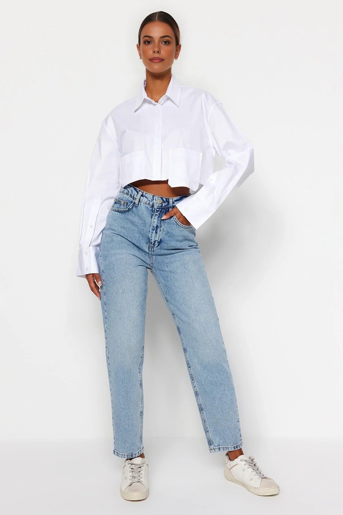 High Waist Mom Jeans