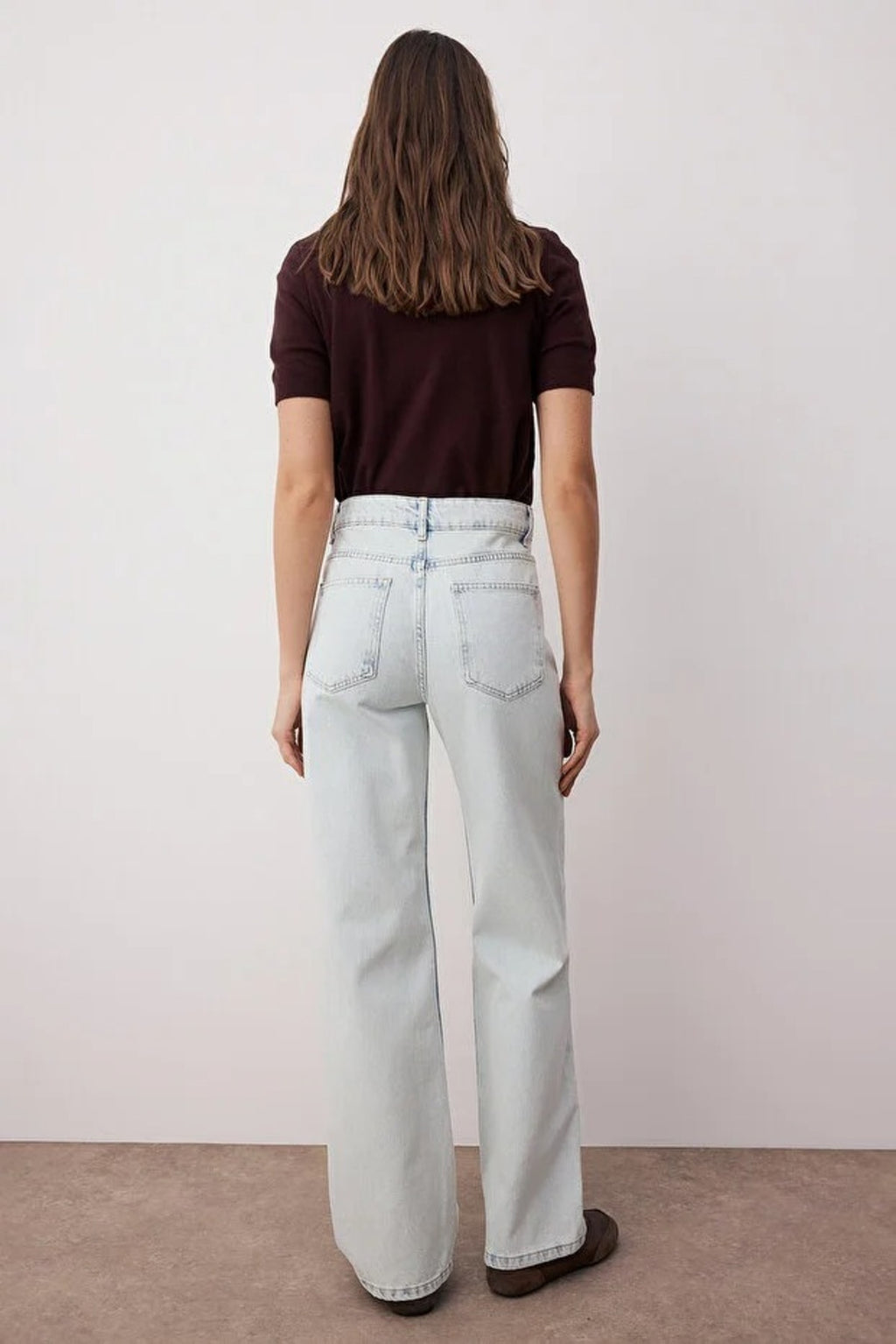 High Waist Wide Leg Jeans