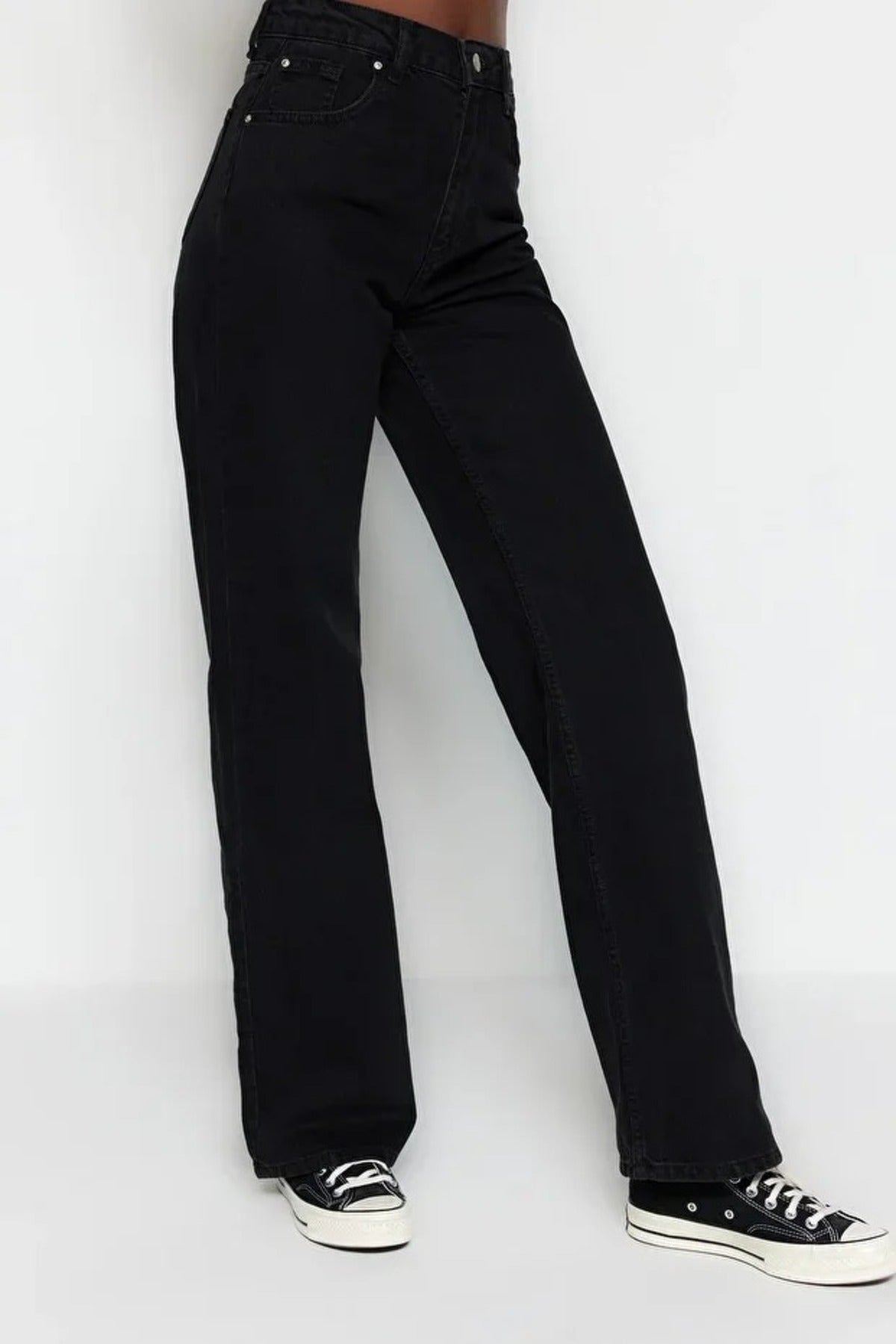 High Waist Wide Leg Jeans