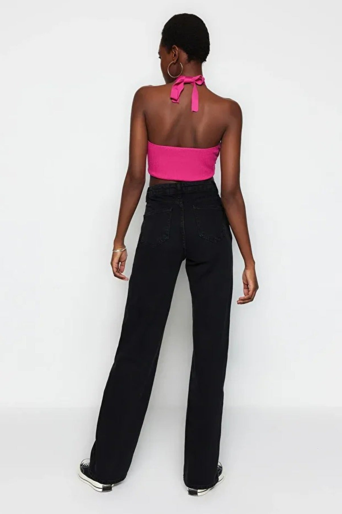 High Waist Wide Leg Jeans